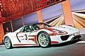 Der Porsche 918 Hybrid tritt in der Sportwagen-Weltmeisterschaft und beim 24-Stunden-Rennen von Le Mans an. Foto: dpp-AutoReporter